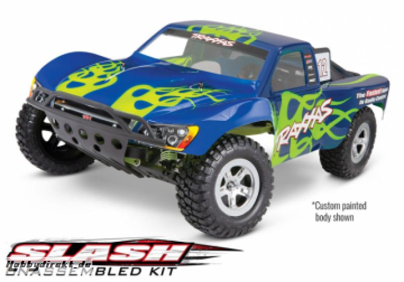 Slash 2WD 1/10 Kit with Electronics w/o Batt/Charger Not for EU Traxxas 58014-4