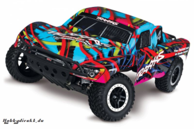 Slash 2WD 1/10 RTR TQ Hawaiian with Battery & Charger Traxxas 58034-1HWN