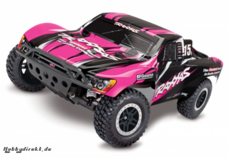 Slash 2WD 1/10 RTR TQ PinkX with Battery/Charger Traxxas 58034-1-PINKX