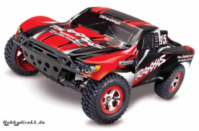 Slash 2WD 1/10 RTR TQ Red with Battery & Charger Traxxas 58034-1-RED