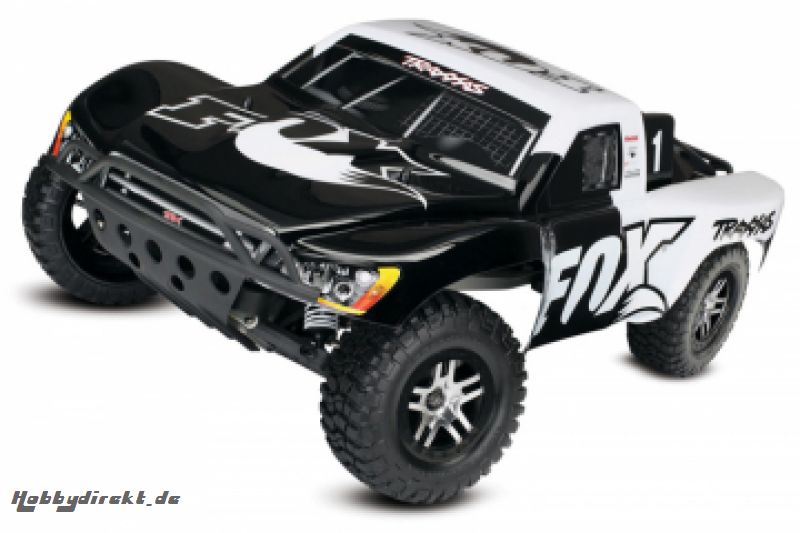 Slash VXL 2WD 1/10 RTR TQi TSM w/o Battery & Charger Fox Traxxas 58076-4FOX