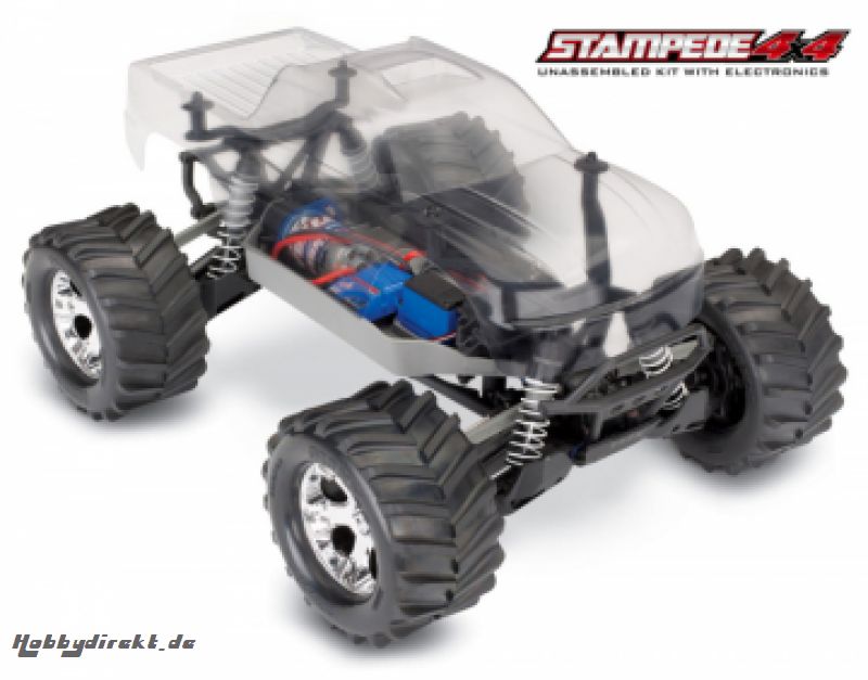 Stampede 4x4 1/10 Kit with Electronics w/o Batt/Charger Traxxas 67014-4