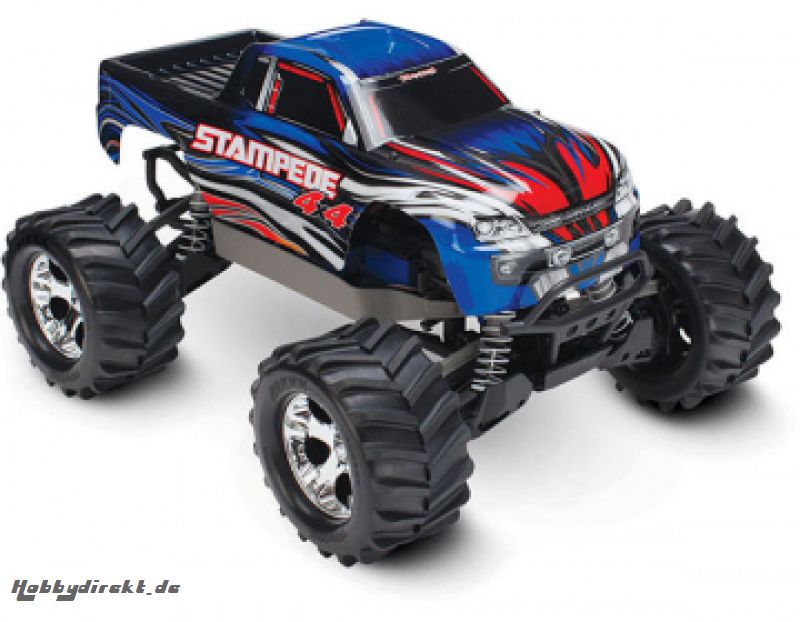 Stampede 4x4 1/10 RTR TQ Blue - With Batt/Charger Traxxas 67054-1BLUE