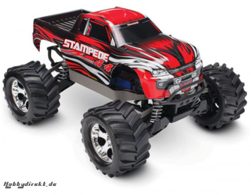 Stampede 4x4 1/10 RTR TQ Red - With Batt/Charger Traxxas 67054-1RED