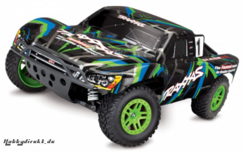 Slash 4x4 12T/XL-5 1/10 RTR TQ Green - With Batt/Charger Traxxas 68054-1GRN