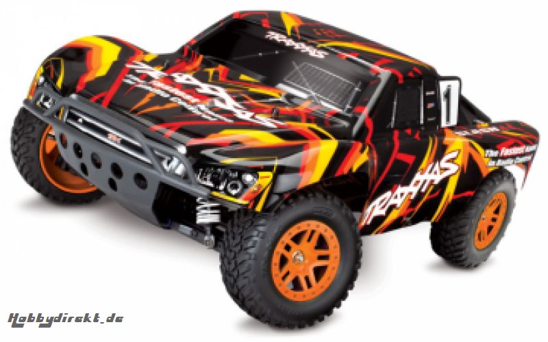 Slash 4x4 12T/XL-5 1/10 RTR TQ Orange - With Batt/Charger Traxxas 68054-1ORNG