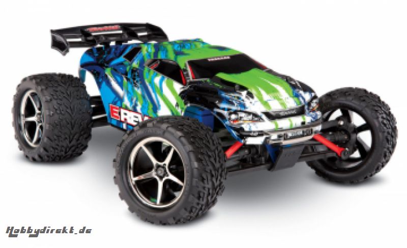 E-Revo 1/16 4WD RTR TQ Green With Batt/Charger Traxxas 71054-1-GRN