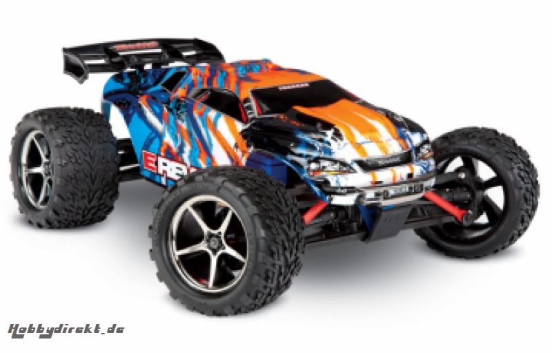 E-Revo 1/16 4WD RTR TQ Orange With Batt/Charger Traxxas 71054-1-ORNG