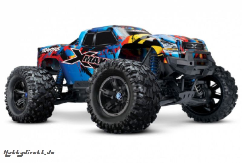 X-Maxx 8S 4WD Brushless TQi TSM Rock N Roll Traxxas 77086-4-RNR