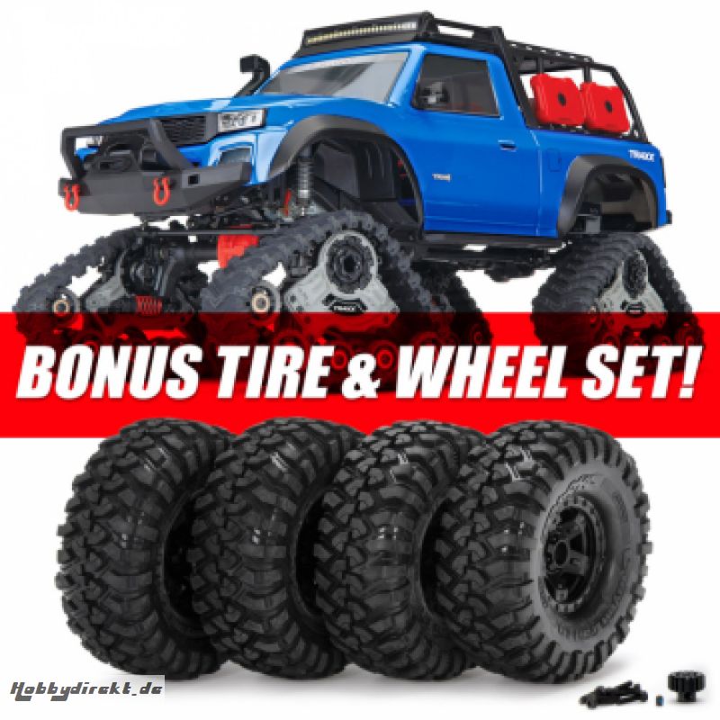 TRX-4 All-Terrain TRAXX Crawler RTR Blue Traxxas 82034-4-BLUE