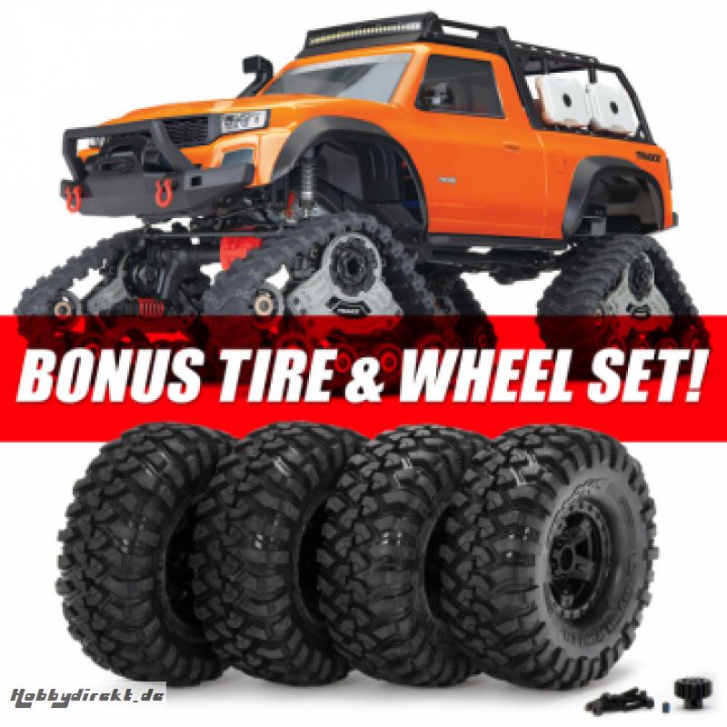 TRX-4 All-Terrain TRAXX Crawler RTR Orange Traxxas 82034-4-ORNG