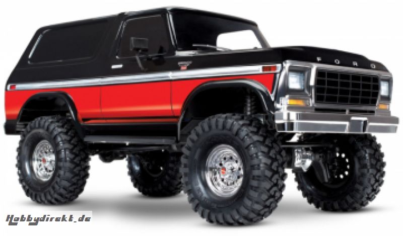 TRX-4 Ford Bronco Ranger XLT Crawler RTR Red Traxxas 82046-4-RED