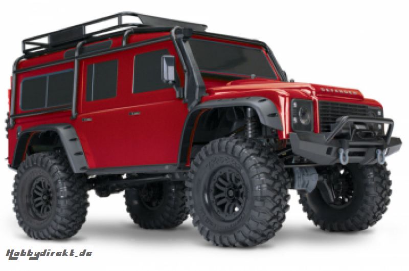 TRX-4 Scale & Trail Crawler Land Rover Defender Red RTR Traxxas 82056-4RED