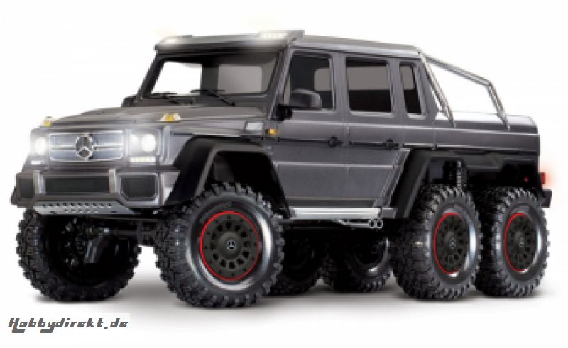 TRX-6 Mercedes-Benz G63 AMG 6X6 TQi 2.4G RTR Silver Traxxas 88096-4SLVR