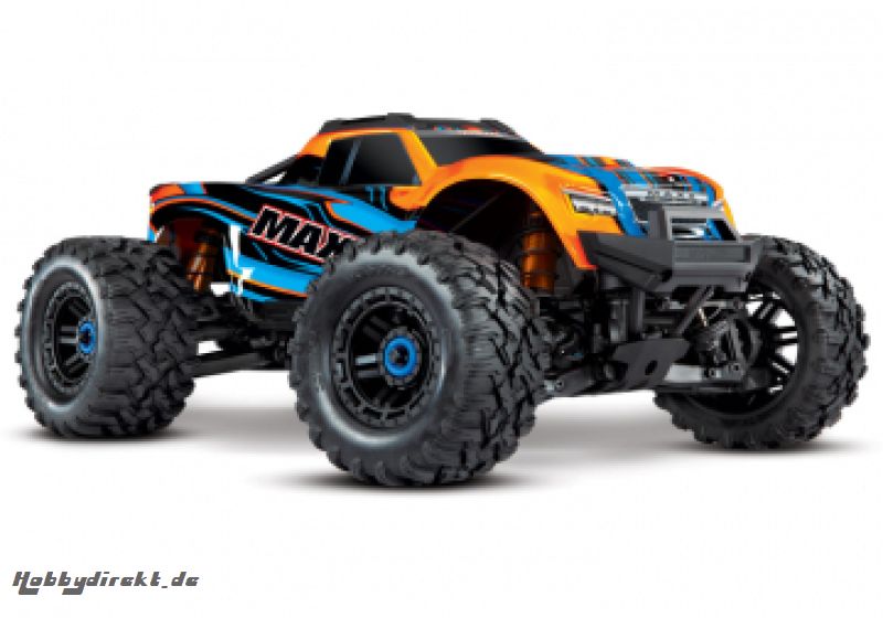 Maxx 4x4 1/10 RTR TQi Brushless TSM Orange* Disc Traxxas 89076-4ORNG