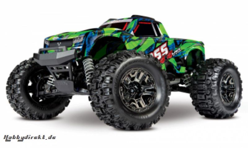 HOSS 4x4 VXL 1/10 RTR TQi TSM Green Traxxas 90076-4-GRN