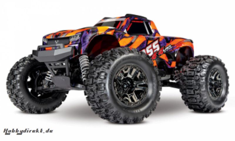 HOSS 4x4 VXL 1/10 RTR TQi TSM Orange Traxxas 90076-4-ORNG