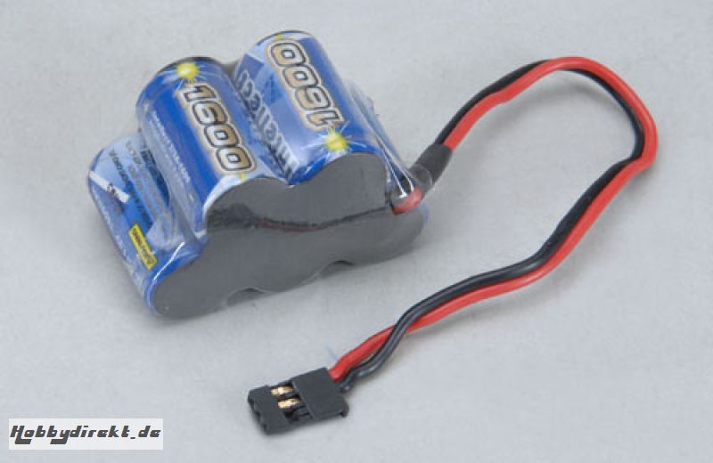 6.0v 1600mAh Rx Ni-MH Sattelpack Intellect