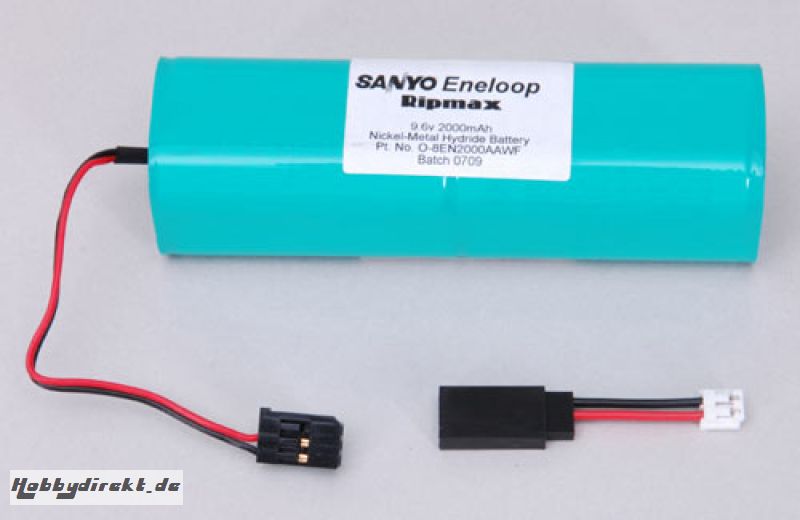 9.6v 2000mAh Eneloop Tx Pk Sq Sanyo