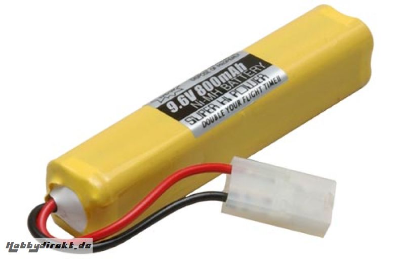 9.6V 800mah Ni-MH (Quadratisch) Wattage