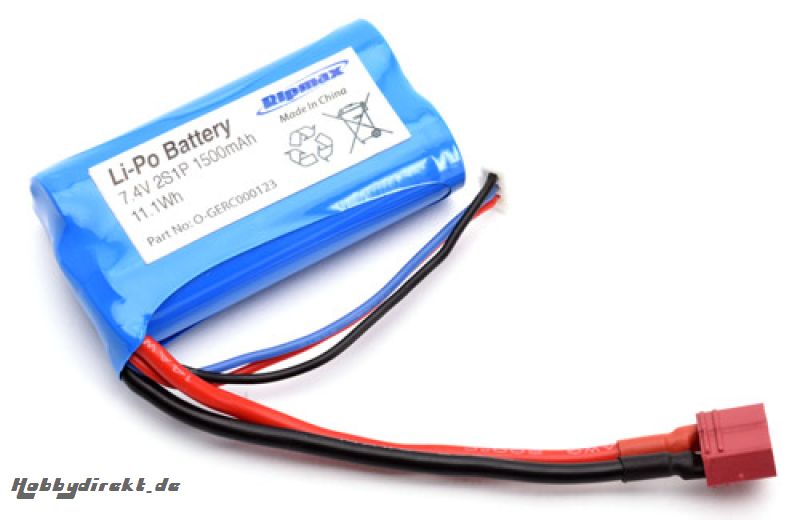 Ripmax Across Rock Crawler - 7.4V 1500mAh LiPo Akku ripmax O-GERC000123