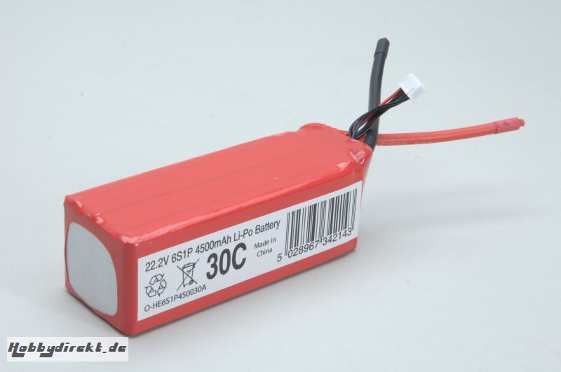 Hi-Energy 6S 4500mAh 30C Li-Po Hi-Energy