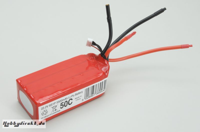 Hi-Energy 6S 5500mAh 50C Li-Po Hi-Energy