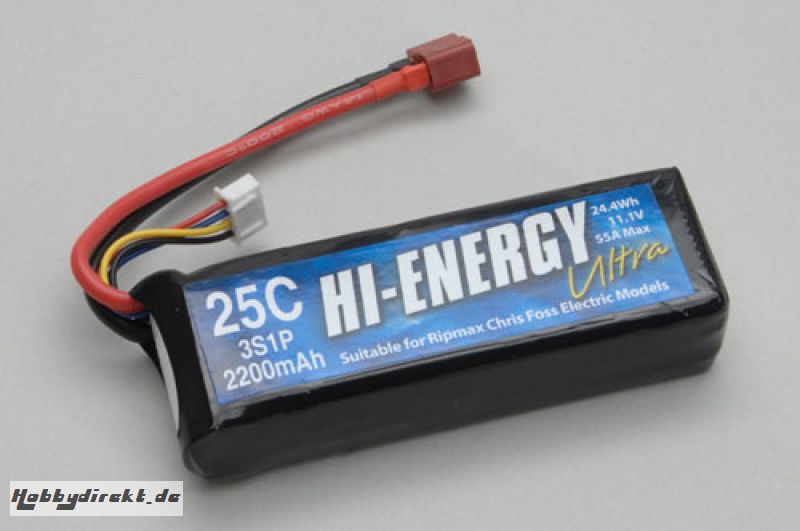 3S 2200mAH 25C Lipo-WOT4-E,AWOT-E