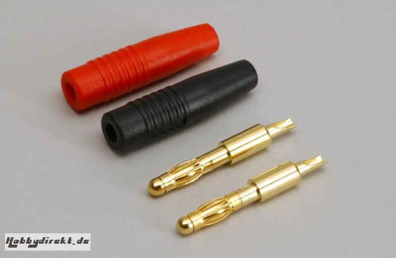 Gold Jack Stecker 4.0mm (Pr) Löt