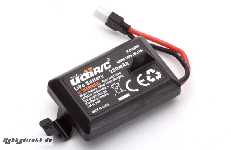 U32 Freedom LiPo Akku 3,7V 250 mAh Udi O-U32-07