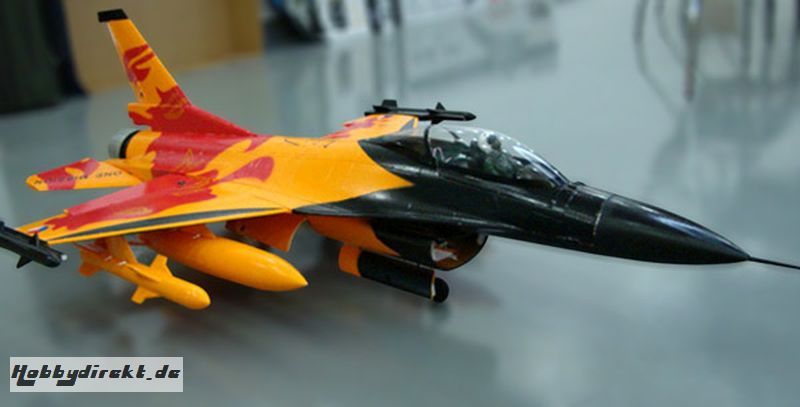 F-16 KIT Holländisches Demoteam 860mm Orange 35259