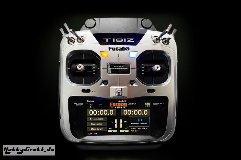 Futaba FUTABA T16IZ 2.4GHz + R7108SB + LiPo Futaba P-CB16IZ-EU