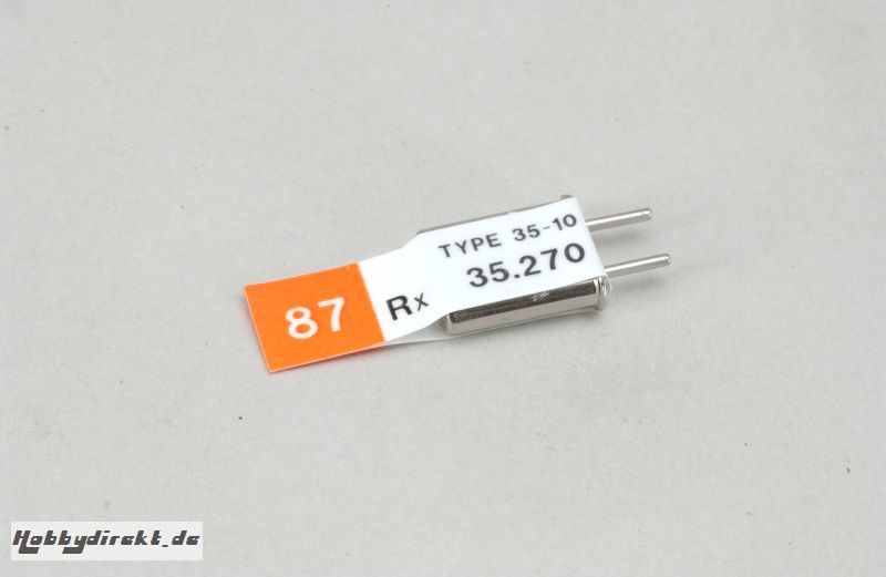 Futaba Kan. 87 (35.270MHz)FM Empf Quarz DS Futaba P-CR35/87DC