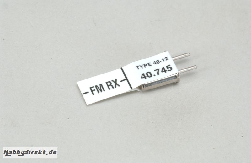 Futaba (40.745MHz)FM Empf Quarz Futaba P-CR40/74