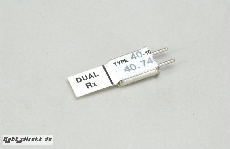 Futaba (40.745MHz)FM Empf Quarz DS Futaba P-CR40/74DC