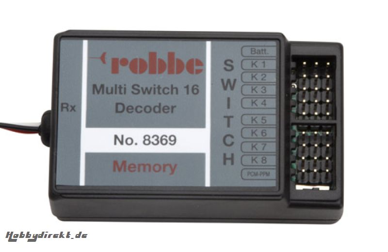 Multi-Switch 16 Decoder Robbe P-MSD8369