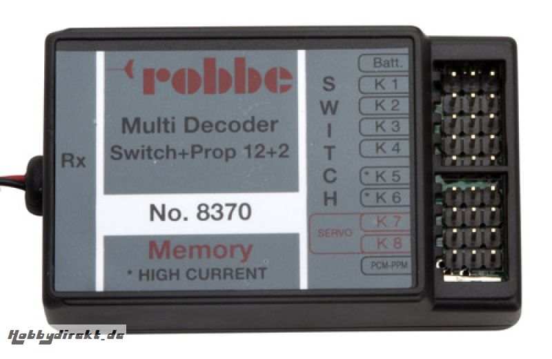 Multi-Switch-Prop 12+2 Decoder Robbe P-MSPD8370