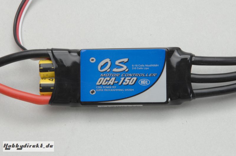 O.S. OCA-150 Brushl. Regler (50A)