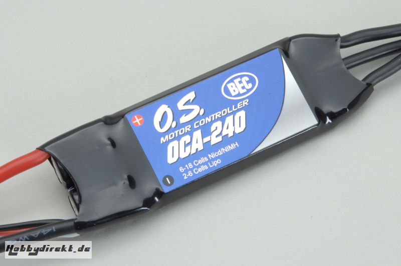 O.S. OCA-240 Brushless Regler (40A)