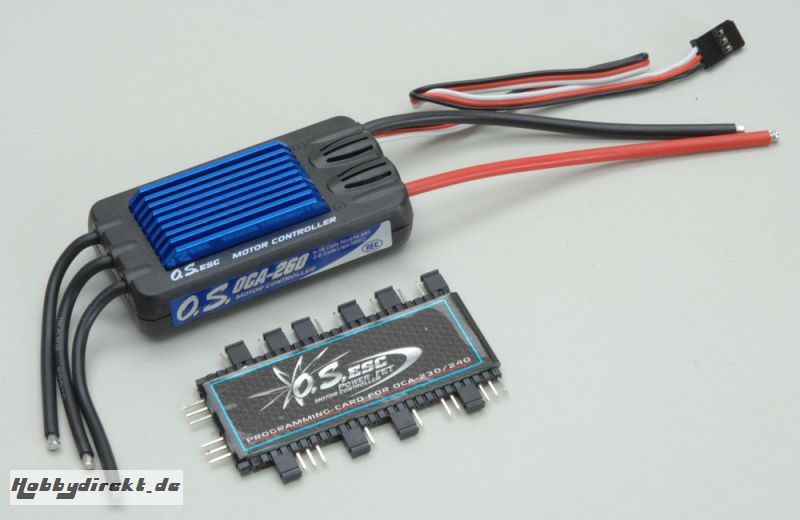 O.S. OCA-260 Brushless Regler