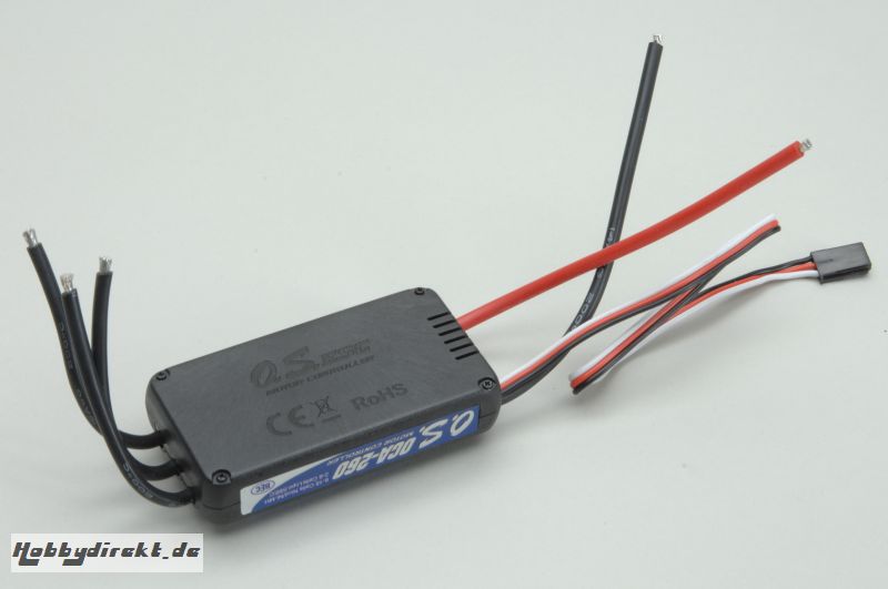 O.S. OCA-260 Brushless Regler