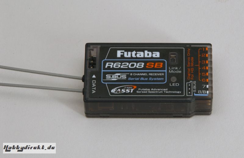 Futaba Empfänger R6208SB 2.4GHz FASST