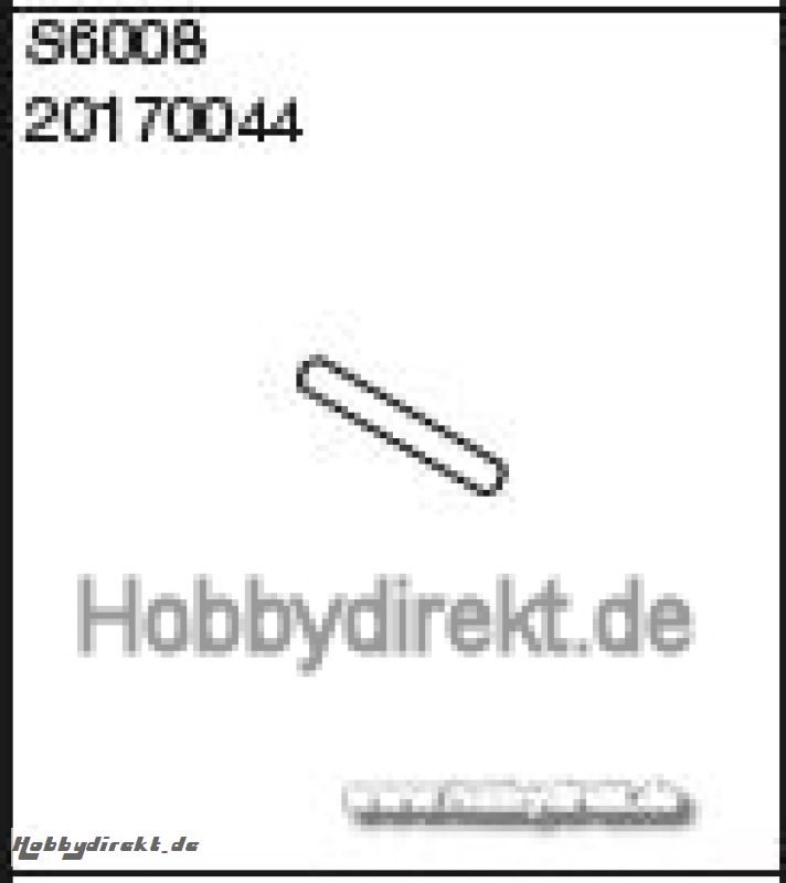 STIFT 3X23 Robbe 1-20170044 20170044