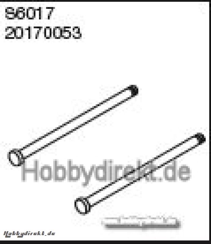 QUERLENKERSTIFT 55MM 2 ST. Robbe 1-20170053 20170053