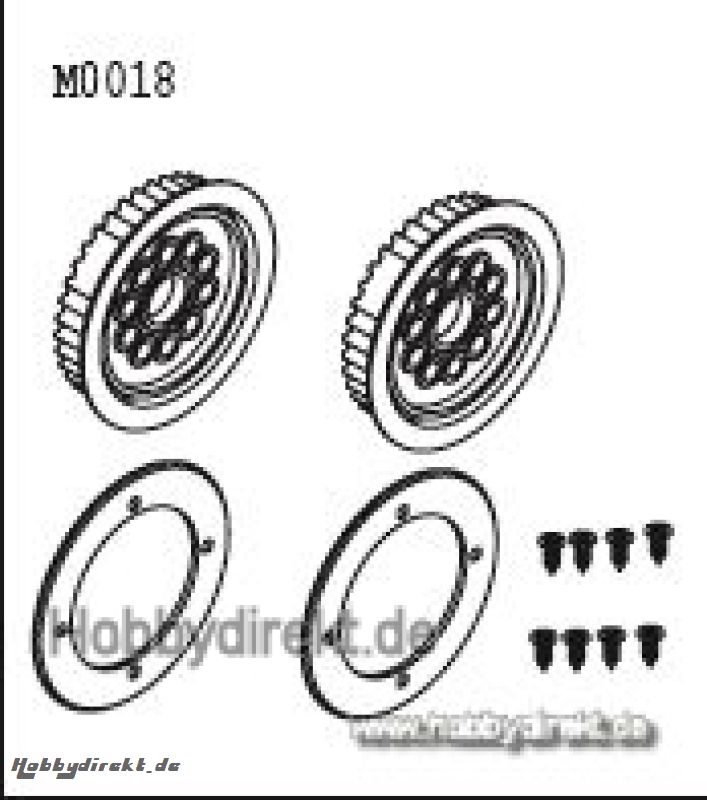 RIEMENRAD 38Z 2 ST. Robbe 1-20200001 20200001