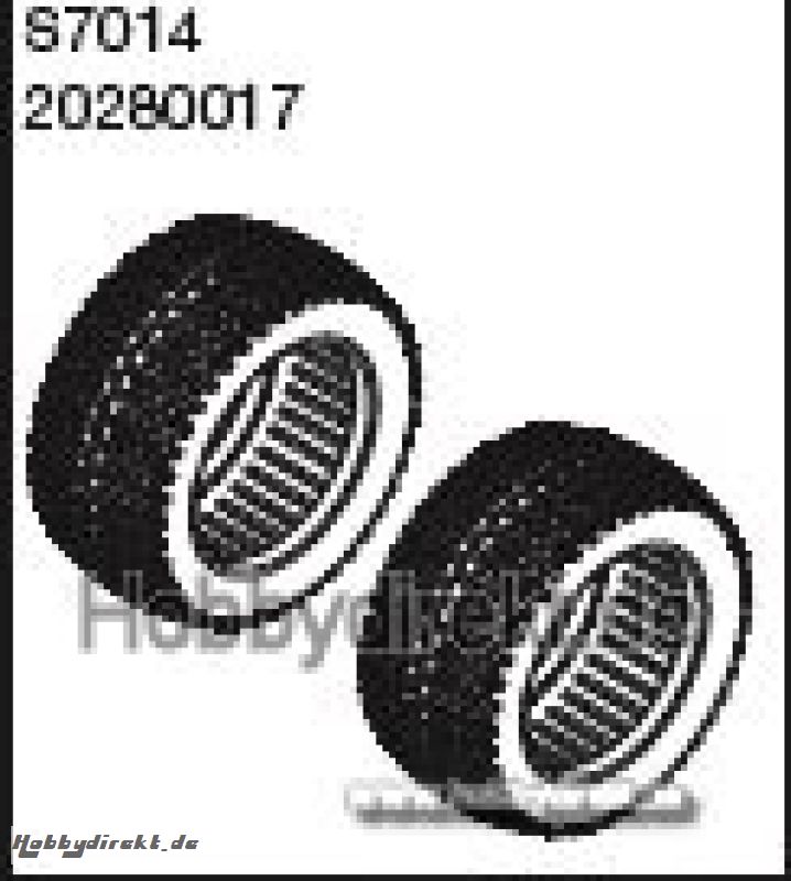 REIFEN HINTEN BUGGY 2 ST. Robbe 1-20280017 20280017