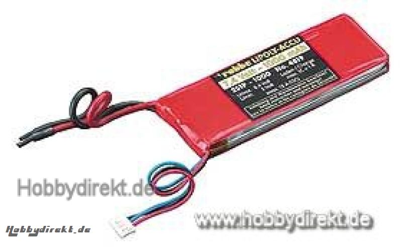 LIPO-AKKU 2S1P 7,4V 1000MAH 15C Robbe 1-4819 4819