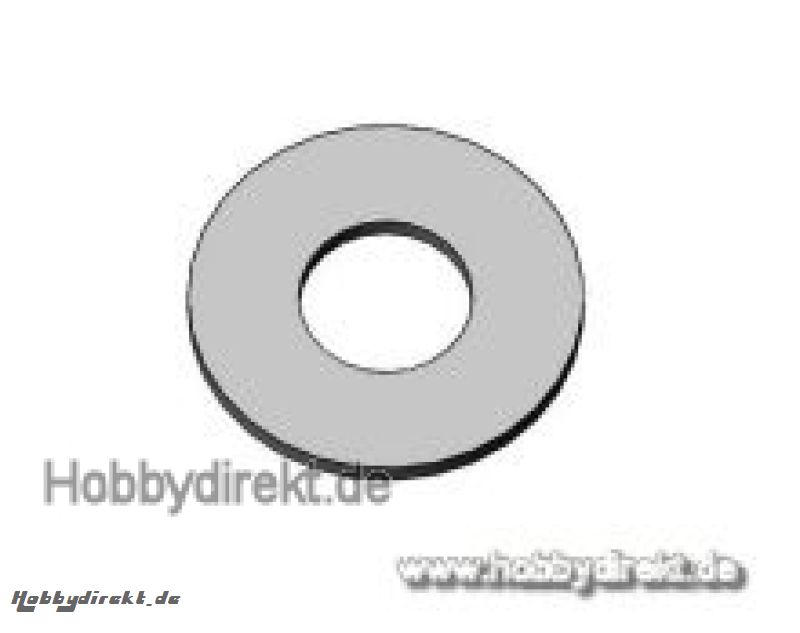 U-SCHEIBE 6,4/12X1,6 10STK Robbe 1-S0005 S0005