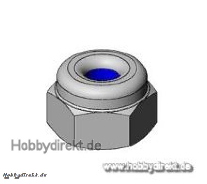 STOPMUTTER M4 5STK Robbe 1-S0015 S0015