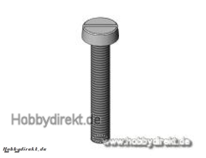 EISENSCHRAUBE M2X12 10STK Robbe 1-S0028 S0028